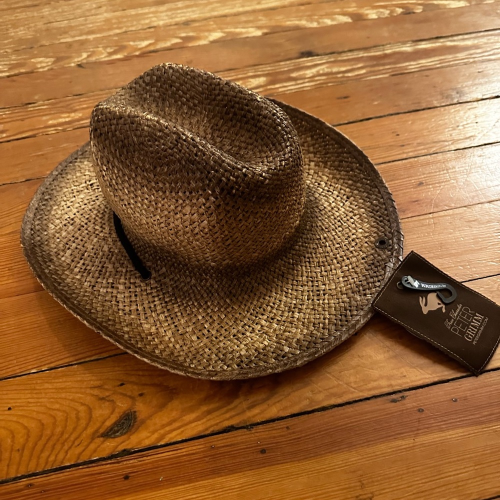 Youth Peter Grimm straw sun hat! Brand new never worn!